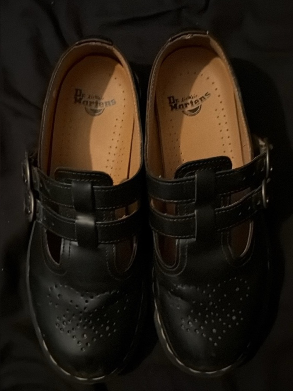 Dr. Martens Black Leather Loafers